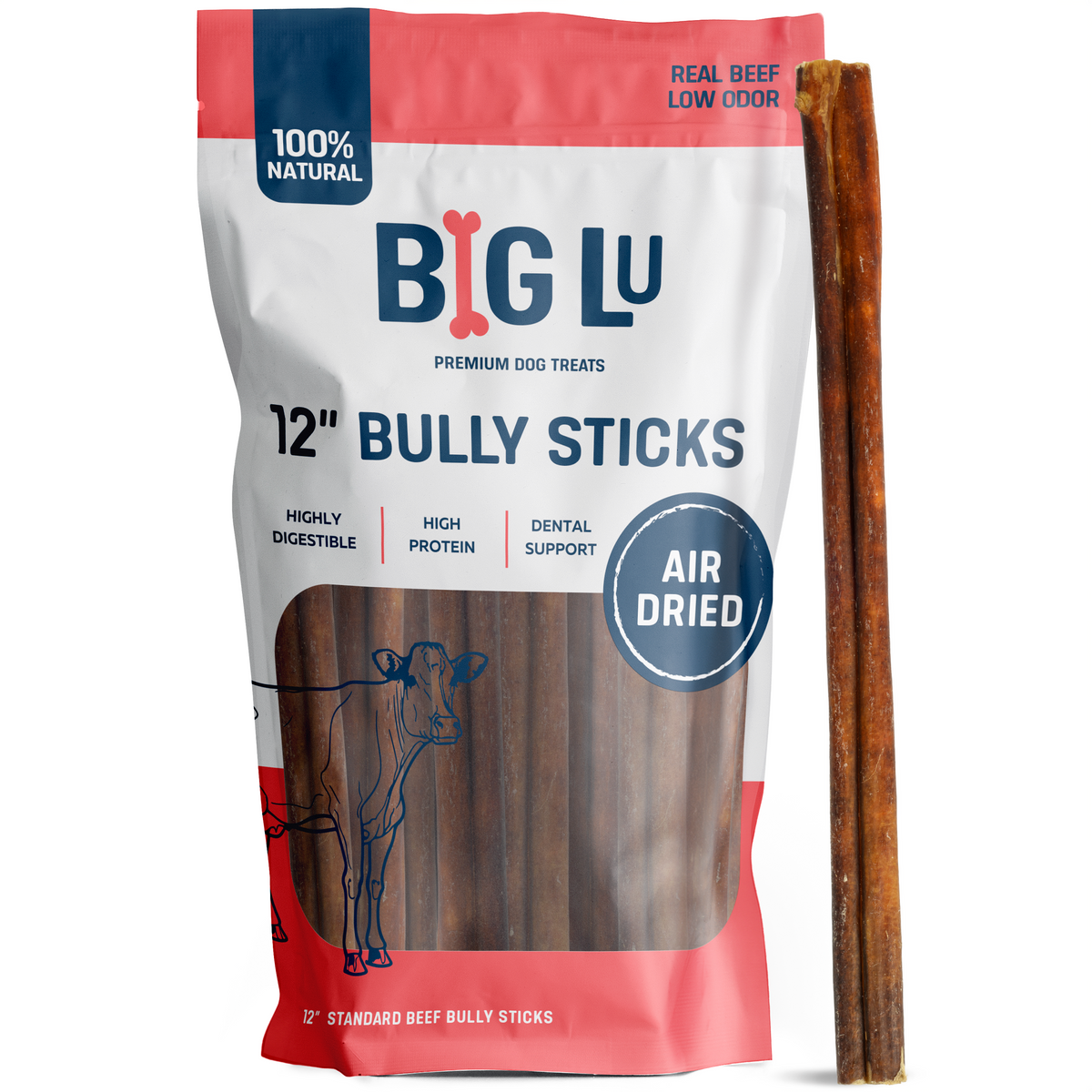12" STANDARD BULLY STICKS