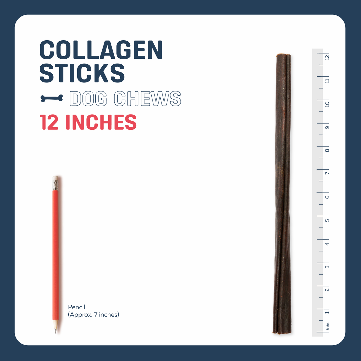 12" BEEF COLLAGEN