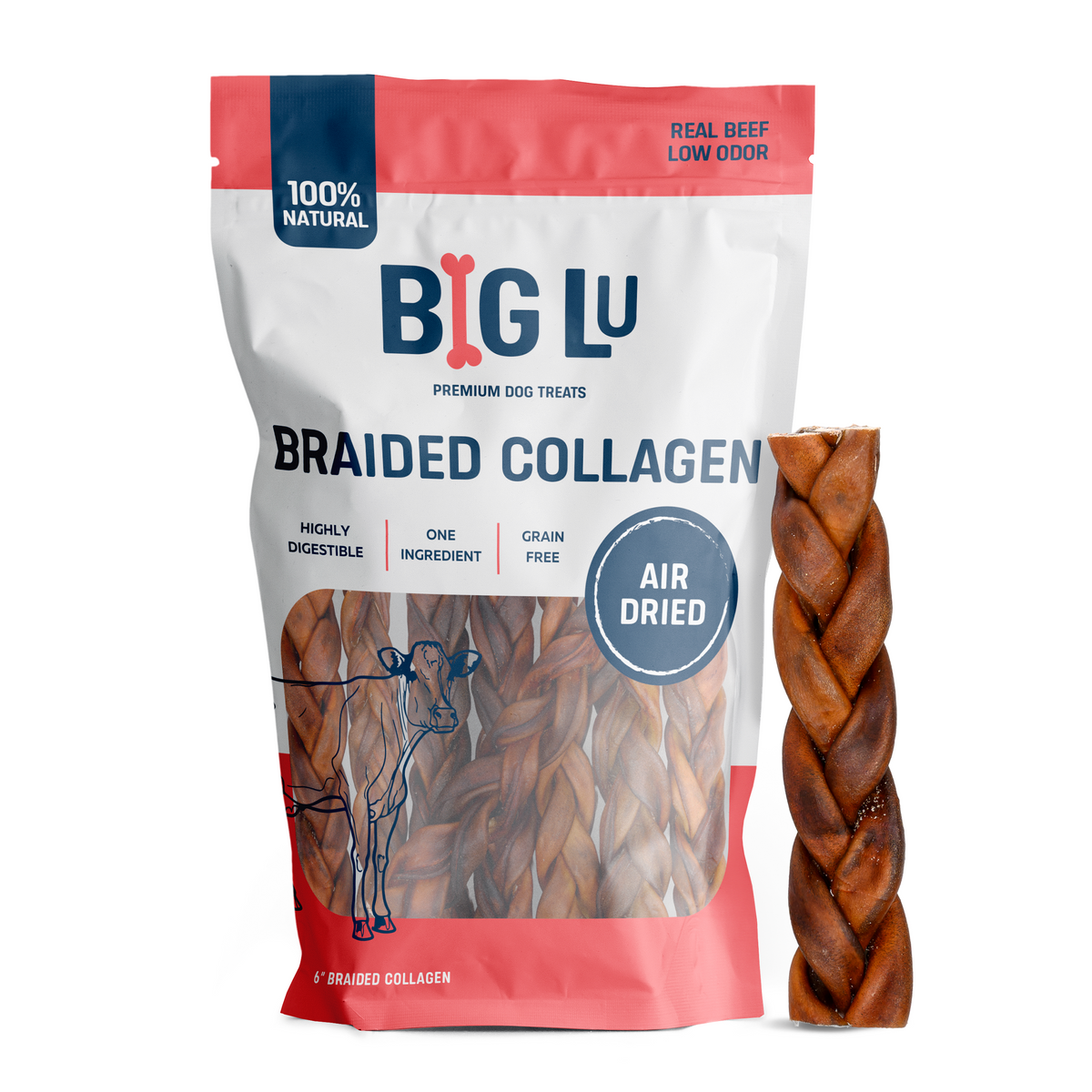 6" BRAIDED COLLAGEN