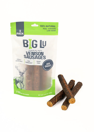 venison sausage dog treats