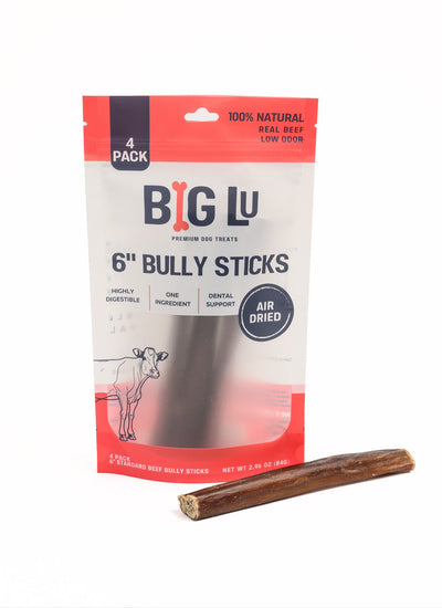 6" STANDARD BULLY STICKS