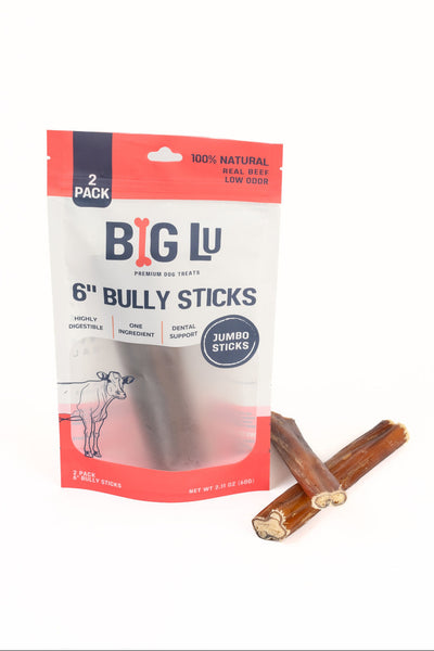 6" JUMBO BULLY STICKS